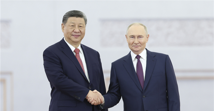 习近平同俄罗斯总统普京会谈